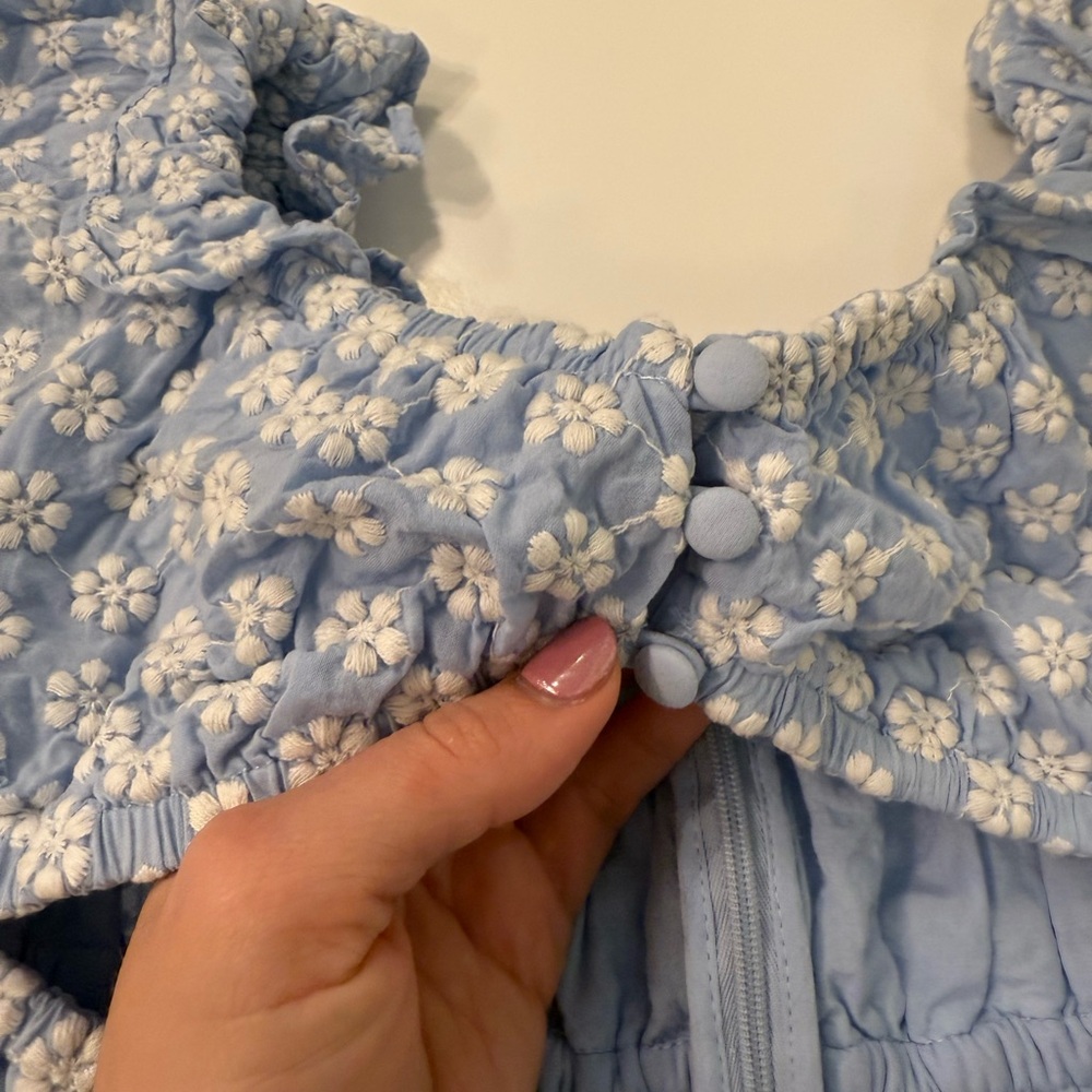SABO Jaycee dress-floral ruffle dress - Picture 8 of 11